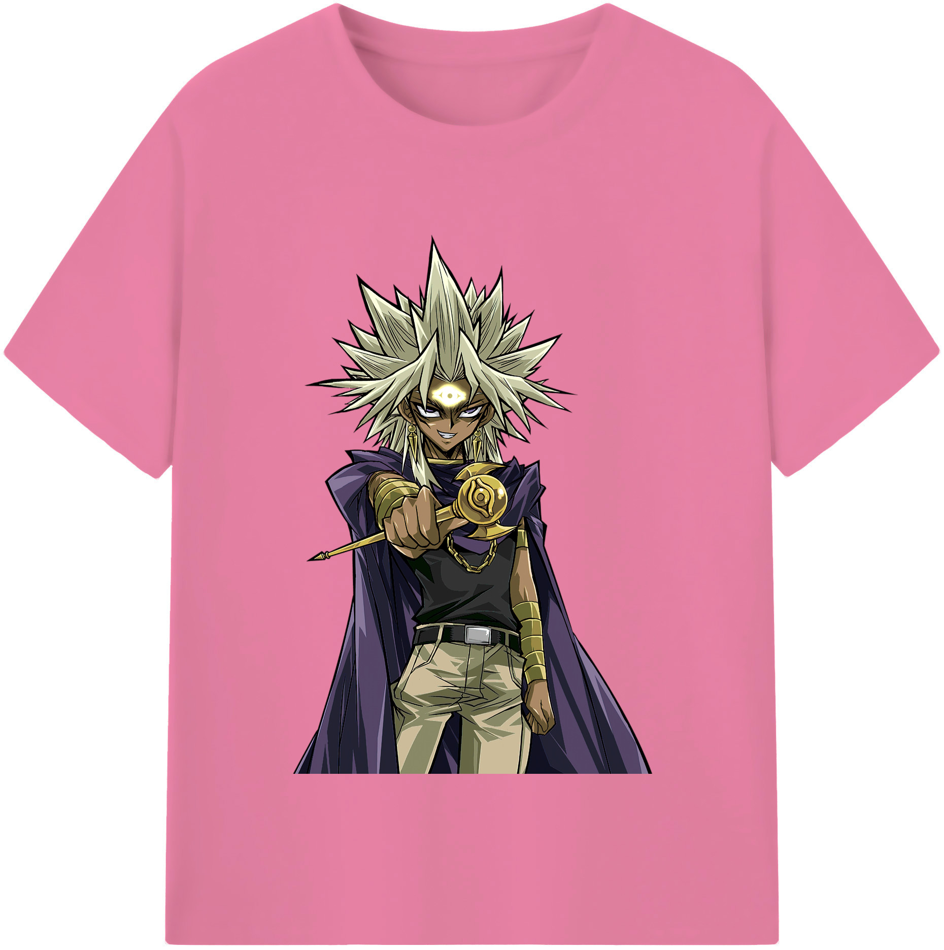 （画像用） 遊☆戯☆王 Yu-Gi-Oh! 綿100％半袖Tシャツ（フロントプリント）